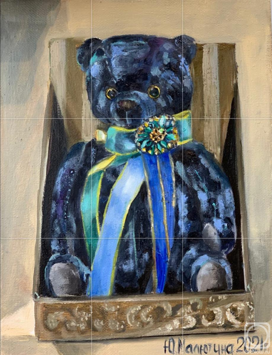 Malyutina Yuliya. Blue Teddy Bear