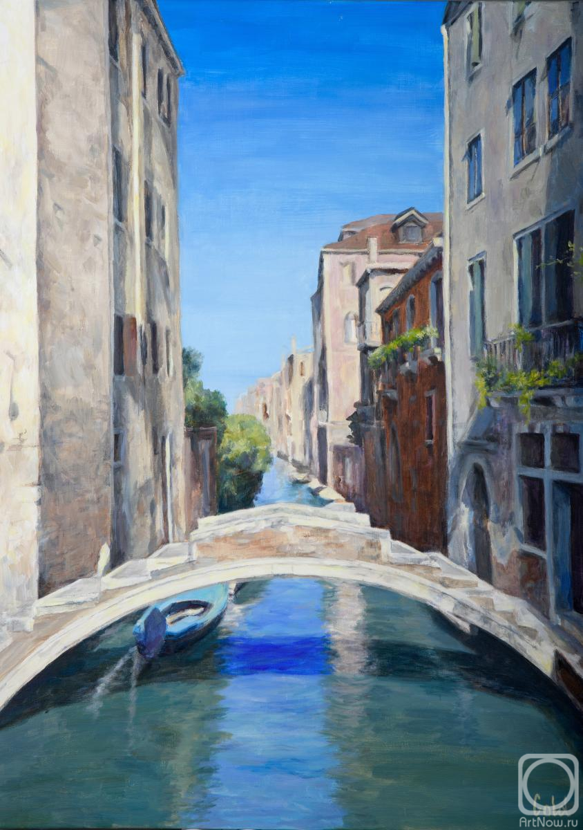 Goldstein Tatyana. Little bridge in Cannaregio, Venice