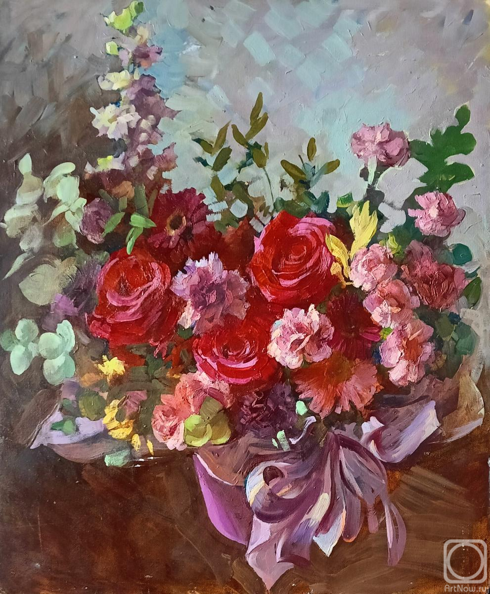 Dobrovolskaya Gayane. A bouquet of flowers for a holiday