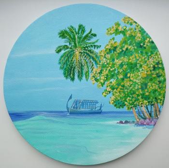 Greetings From The Maldives. Mednikova Irina