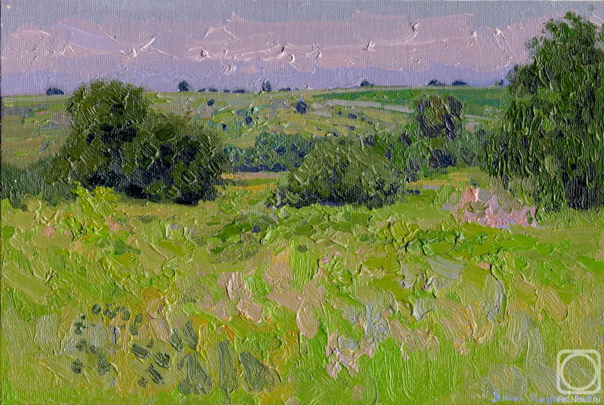 Kozhin Simon. By nightfall. Chamzinka