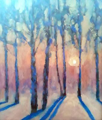 Winter sun. Knecht Aleksander