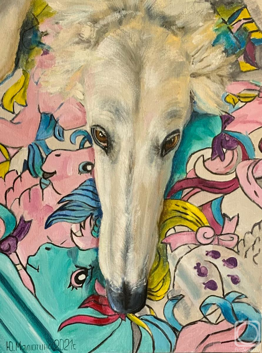 Malyutina Yuliya. Greyhound