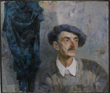 A Portrait of a Man in a Beret. Kolobova Margarita