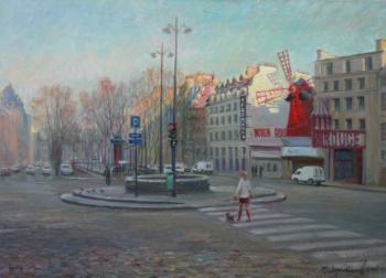 Paris. Winter morning. Loukianov Victor