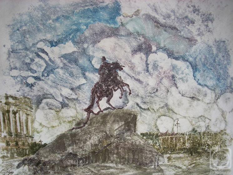 Sova Victoria. Saint Petersburg. "The Bronze Horseman"