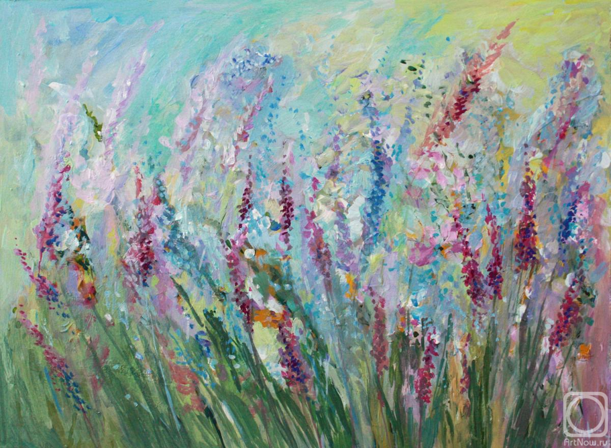 Kovaliova Elena. Lavender Symphony