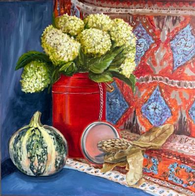 Still Life with Hydrangea. Malyutina Yuliya