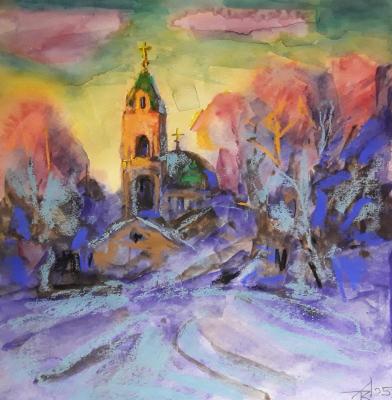 Evening motif. Knecht Aleksander