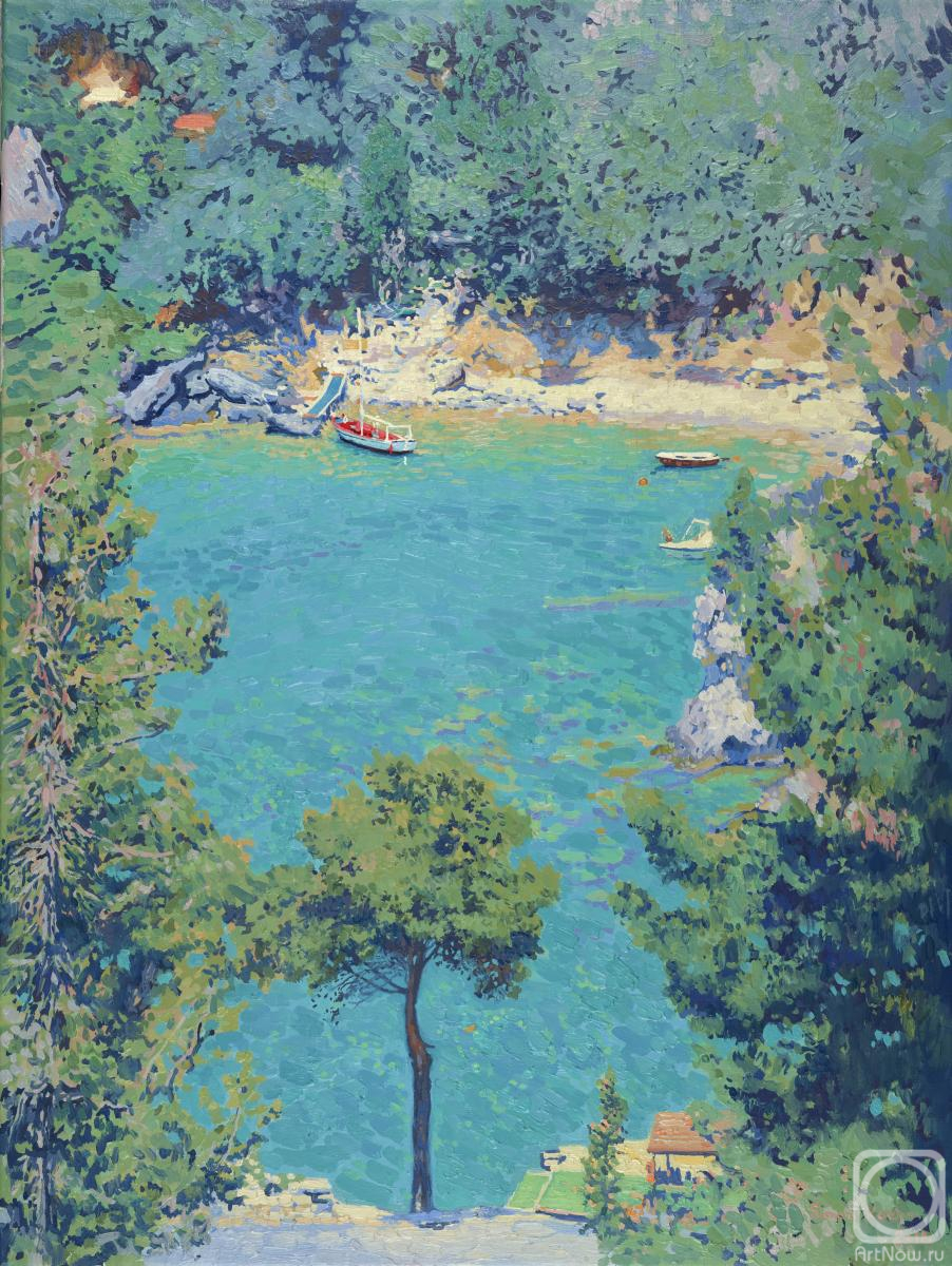 Kozhin Simon. Boats. Paleokastritsa