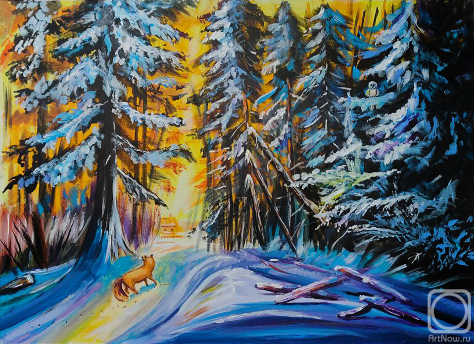 Elshin Sergey. A Fox on the Hunt