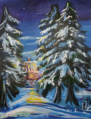 Winter Sketch. Elshin Sergey