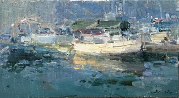 Evening on the pier. Makarov Vitaly