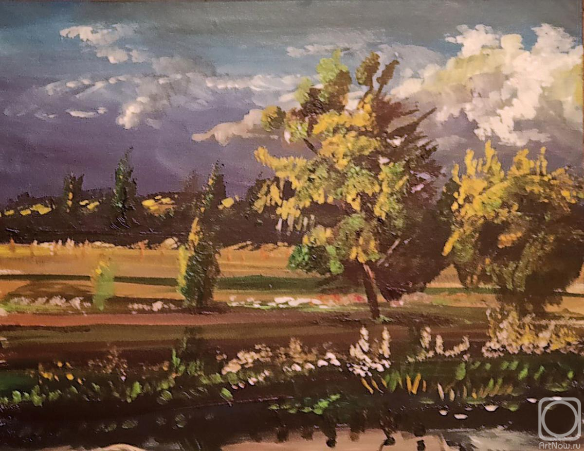 Elshin Sergey. August in the Village of Krivets