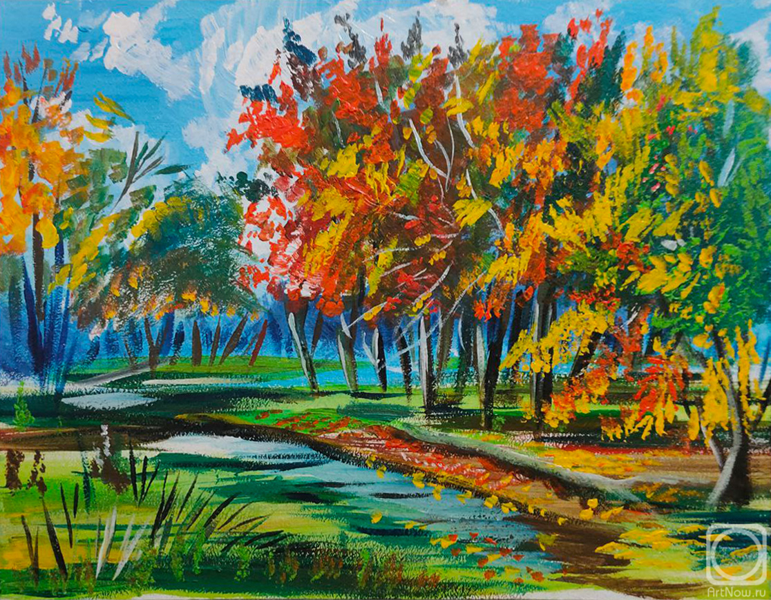 Elshin Sergey. Autumn Sketch