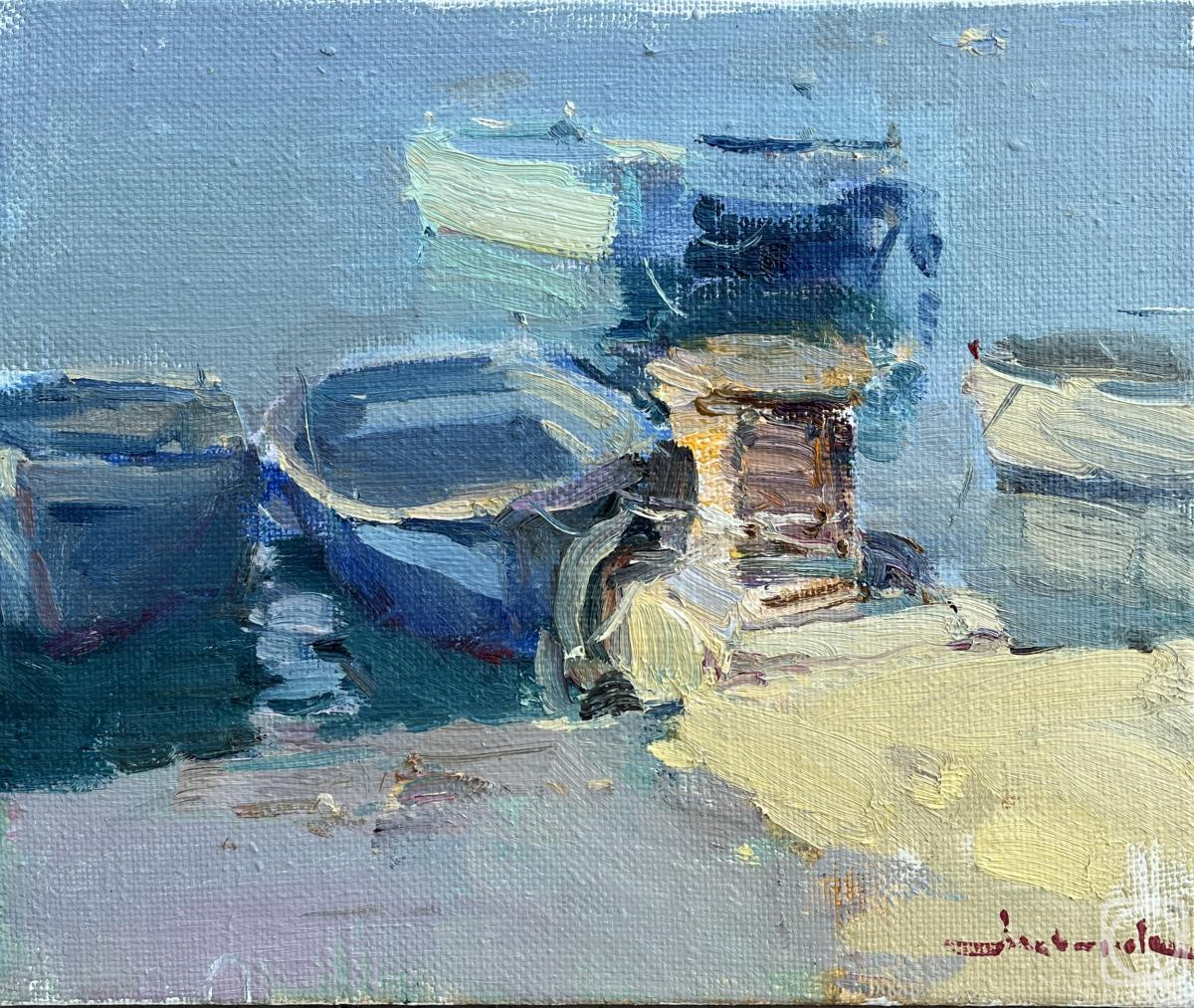 Makarov Vitaly. At the pier