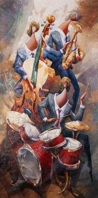 Free copy of the painting by Nathan Brutsky from the photo of the customer