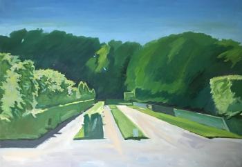 Series Parks. A corner of the park