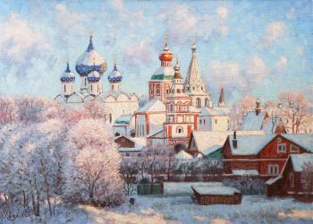 The blond winter in Suzdal. Razzhivin Igor