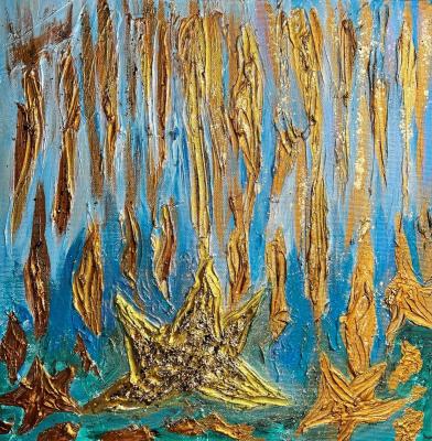 The energy of a miracle. Stars, ocean. Dvornikova Nadezhda