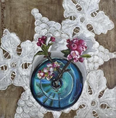 Blooming Spring (Spring Flowers Artwork). Malyutina Yuliya