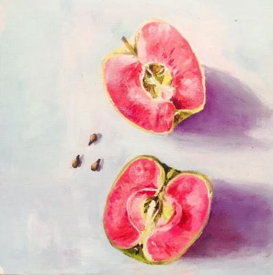 Apple (Minimalist Still Life). Malyutina Yuliya