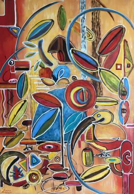 Lady in Blue. Malivani Diana