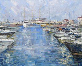 Seaport (Boats And Yachts). Tyutina-Zaykova Ekaterina