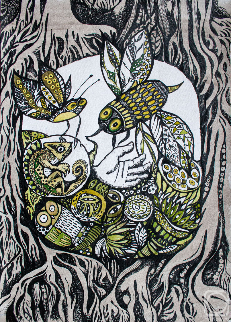 Zhurahovskaya Galina. The Forest Spirit�s Palm