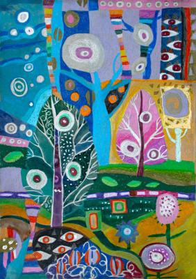 Garden of All-Seeing Circles. Zhurahovskaya Galina