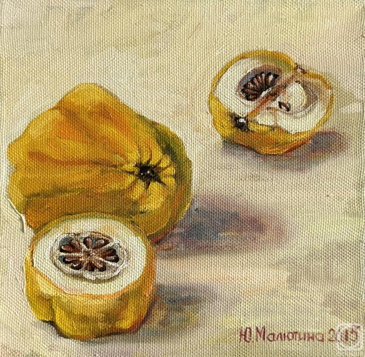 Malyutina Yuliya. Quince