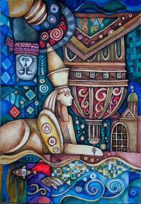 Guardian of Water and Stone (Dreamlike). Zhurahovskaya Galina