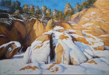 Rocky coast. Shumakova Elena