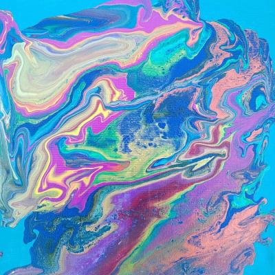 Картина «Изумрудный космос»