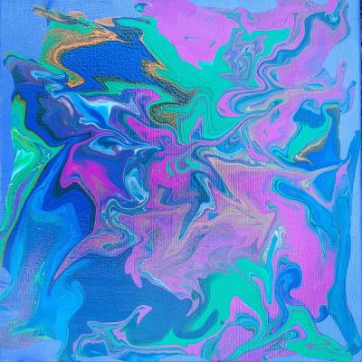 Картина «Синяя Вселенная»