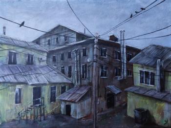 Картина «Внутренний дворик»