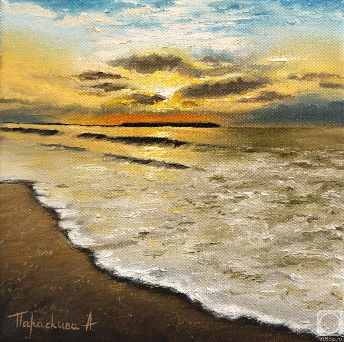 Paraskiva Aleksandra. Sea Sunset