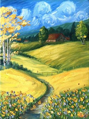 Summer expanses (Wheat Fields). Butenko Irina