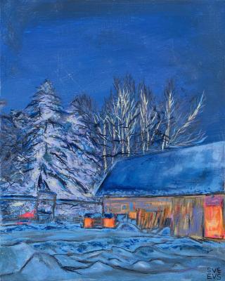 Countryside Landscape. Our Banya