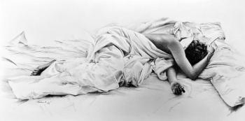 Slumber in White (Girl In Bed). Boytsov Aleksandr