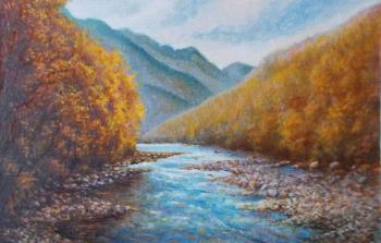 Autumn in the Altai Mountains. Abaimov Vladimir