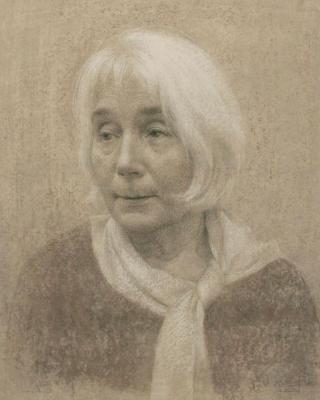 Portrait of a beautiful woman. Shirokova Svetlana