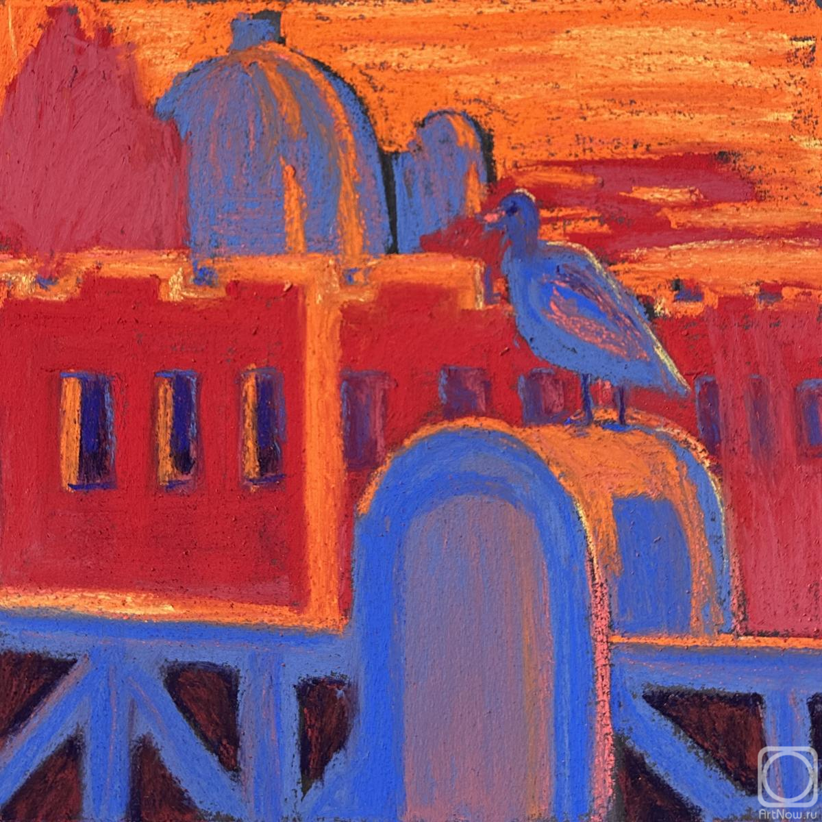 Balashova Natalya. On guard � "Orange Dreams" pastel