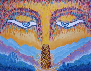 Unity - Eyes in the Sky, Spiritual Journey & Himalayan Temples, Symbolism. Mednikova Irina