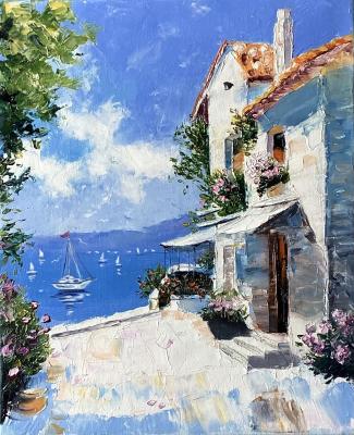 The Sea Symphony from the "Sea Voyage" series. Shartaeva Lyazzat