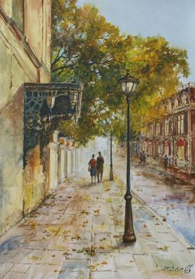 Картина «Солнечный город»