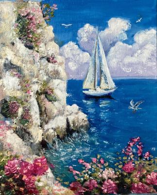 By the sea. Shartaeva Lyazzat