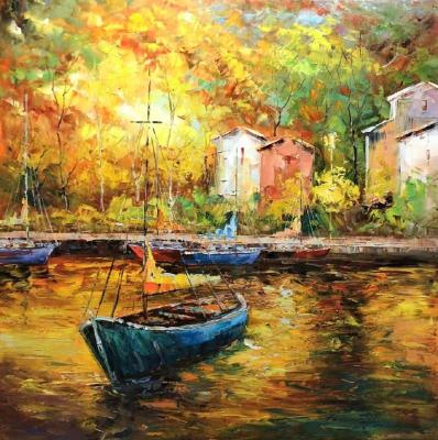 Landscapes of Italy. Canals of Milano-Marittima