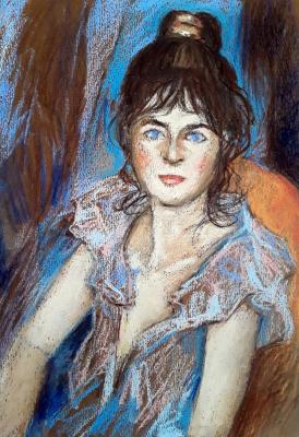 Portrait of Nata. Knecht Aleksander