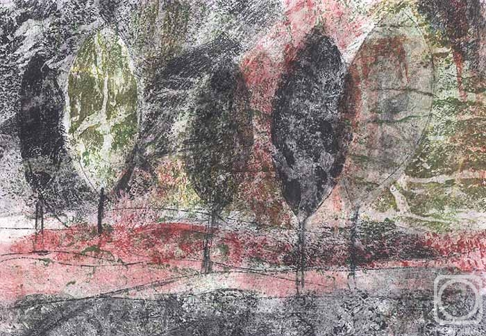 Karaceva Galina. Red Forest